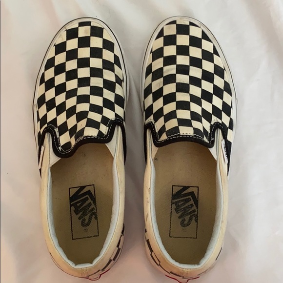 Vans Shoes - checkered vans